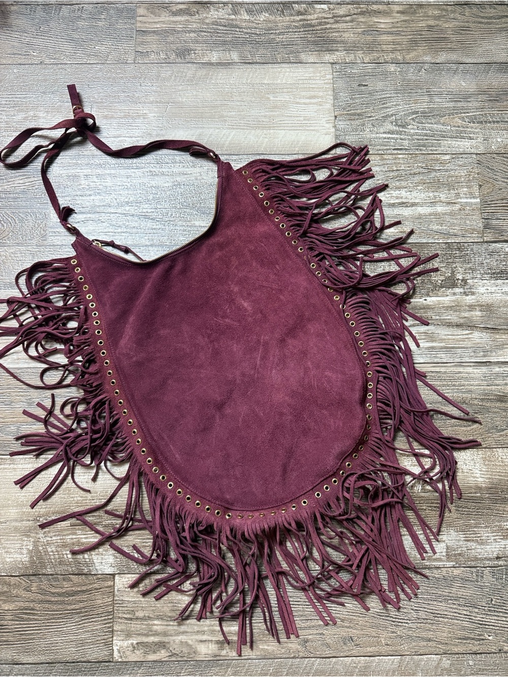 🌟Vivienne Tam 🌟bohemian-chic, Western-inspired statement piece Burgundy